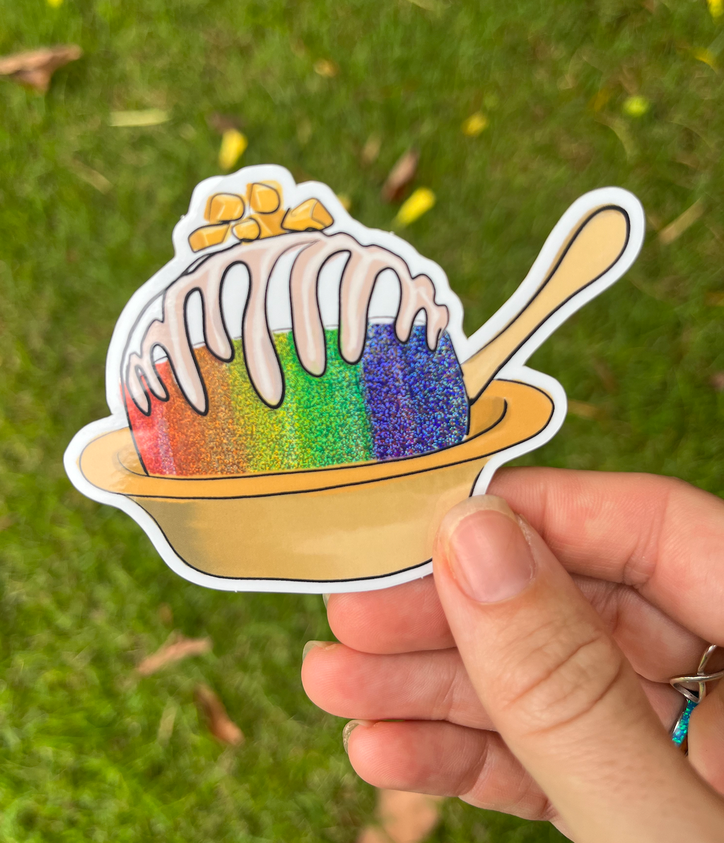 Shave Ice Sticker