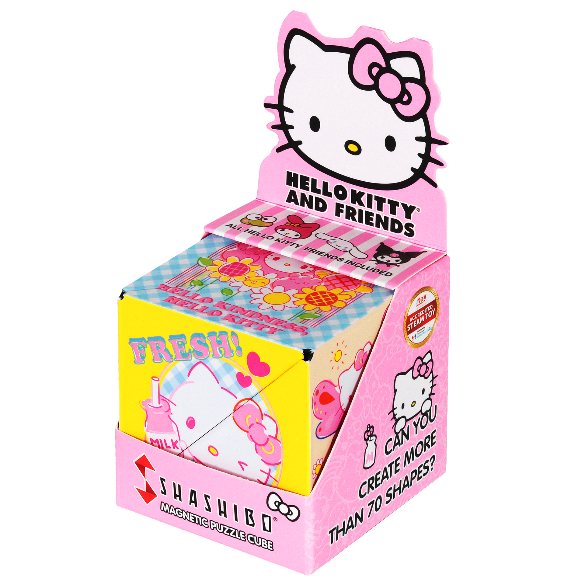 Shashibo Hello Kitty Magnetic Puzzle Cube