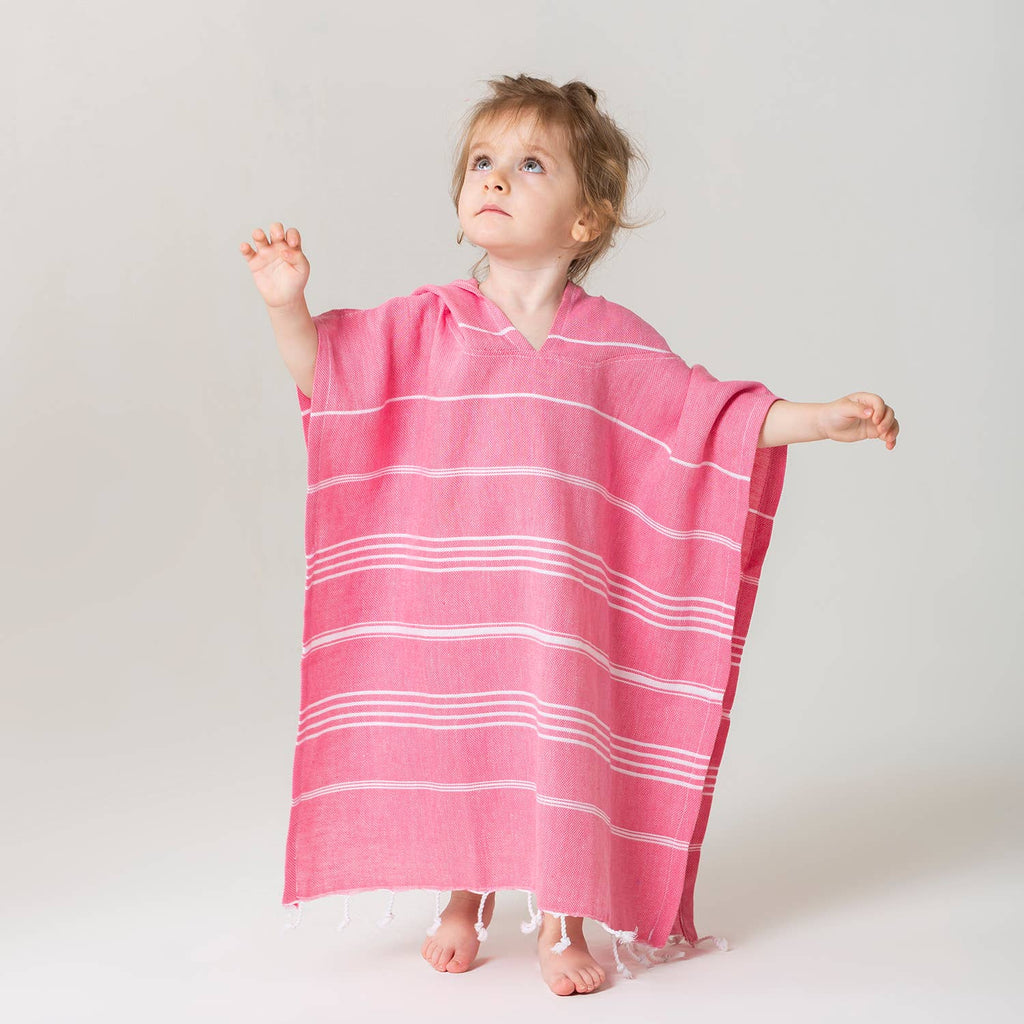 Kids Hooded Poncho - Beach Towel