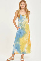 Tie Dye Cami Maxi Dress