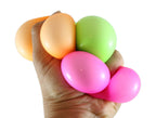 Box of 3 Stress Balls -Soft Doh Filled 2" Stress Fidget