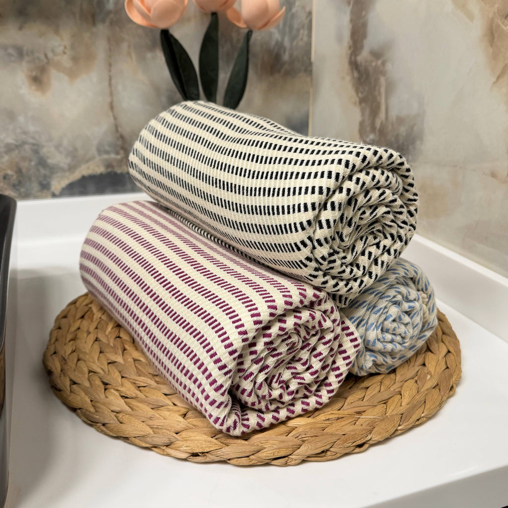 Striped Handwoven Turkish Towel