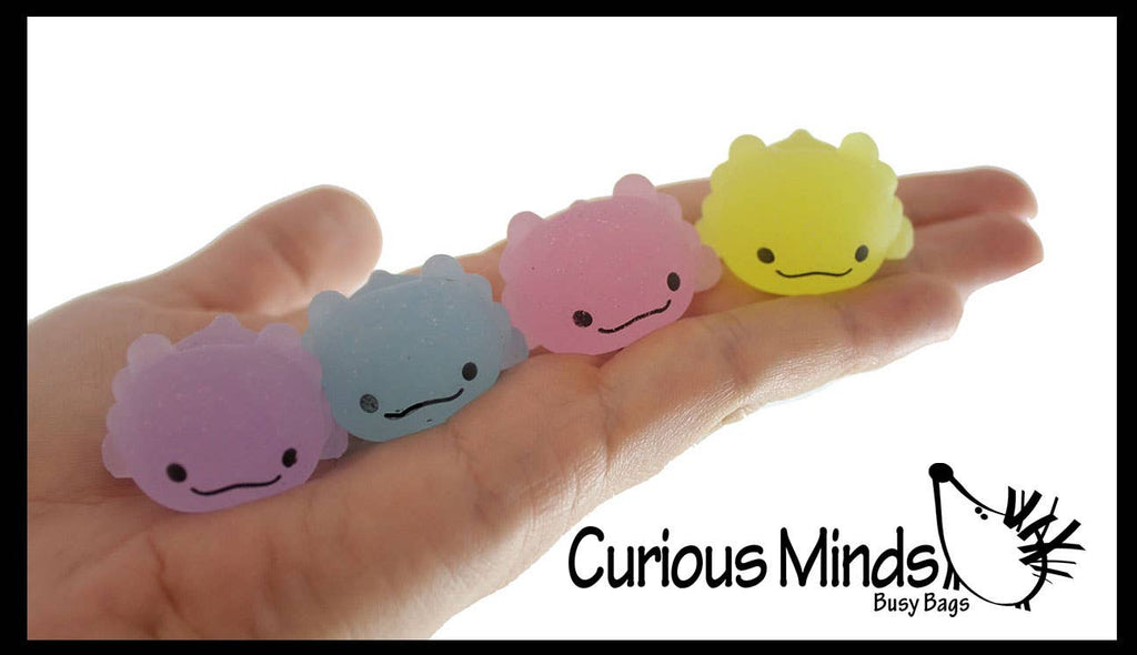 Axolotl Mochi Squishy Animals - Kawaii - Cute Jelly OT