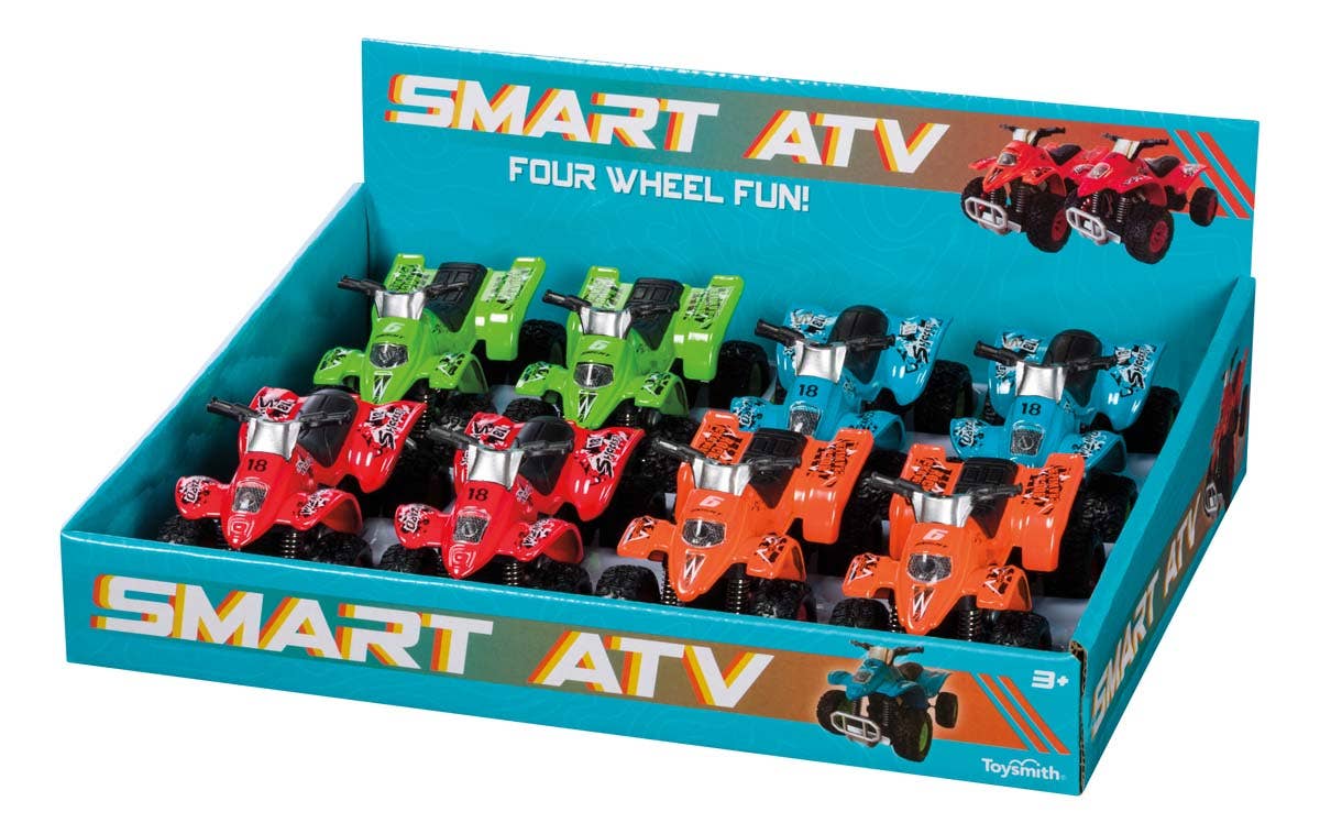 Smart Atv Pull Back Toy