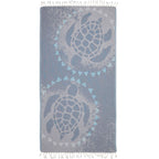 Turtle's Love Turkish Beach Towels - Sand Free