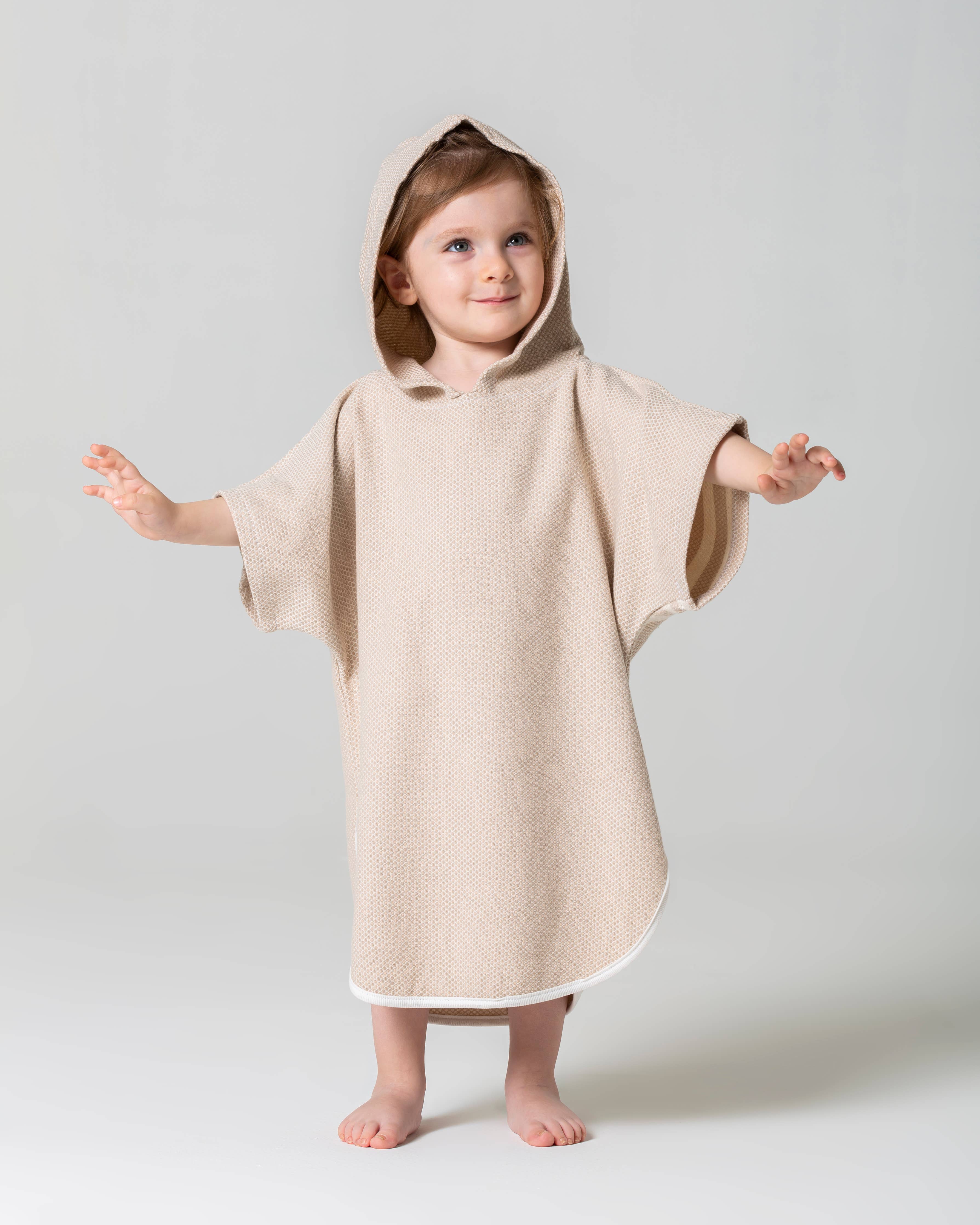 Kids Hooded Poncho - Beach Towel
