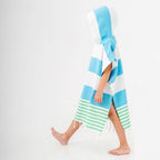Kids Hooded Poncho Beach Towel