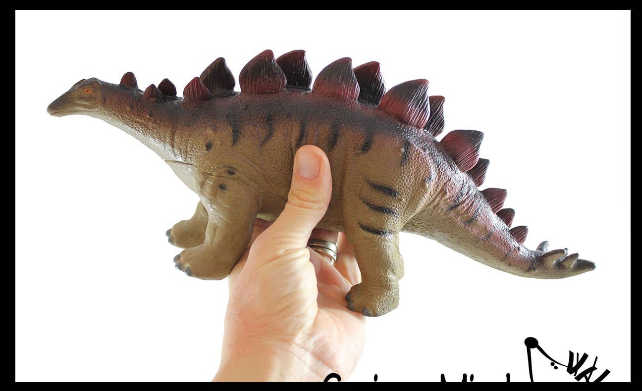 Jumbo Soft Feel Dinosaur Figurine Toy - 12" No Sharp Edges -