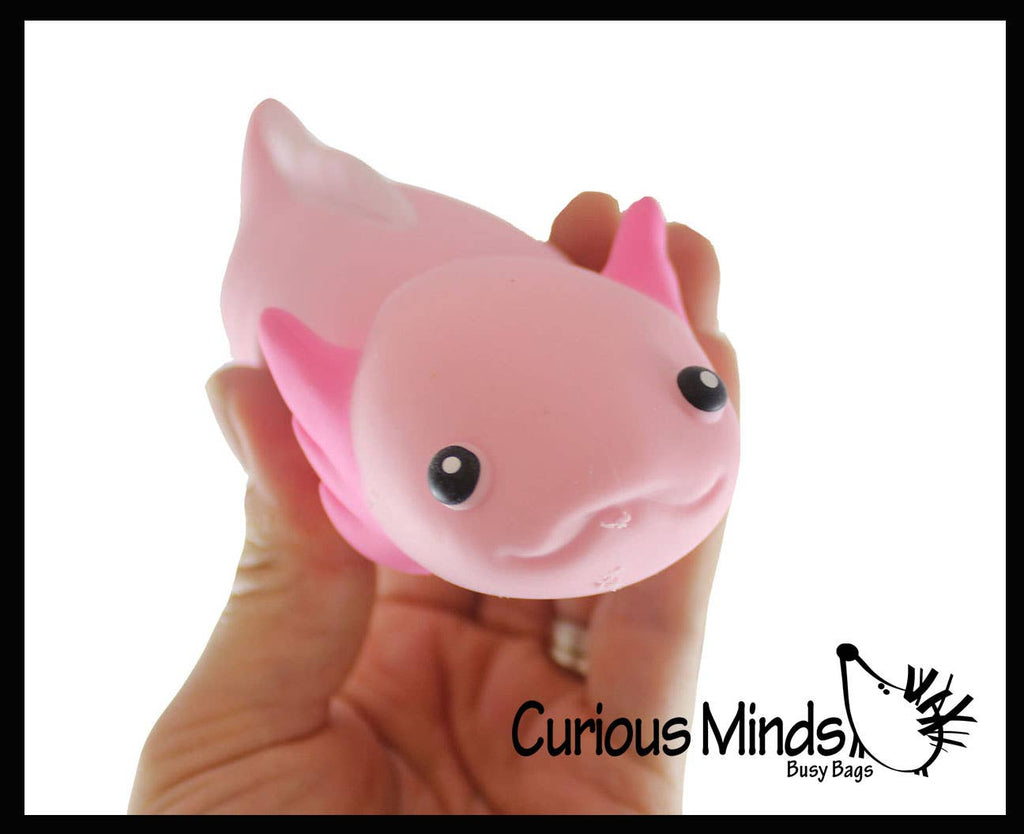 Sand Filled Stretchy Axolotl
