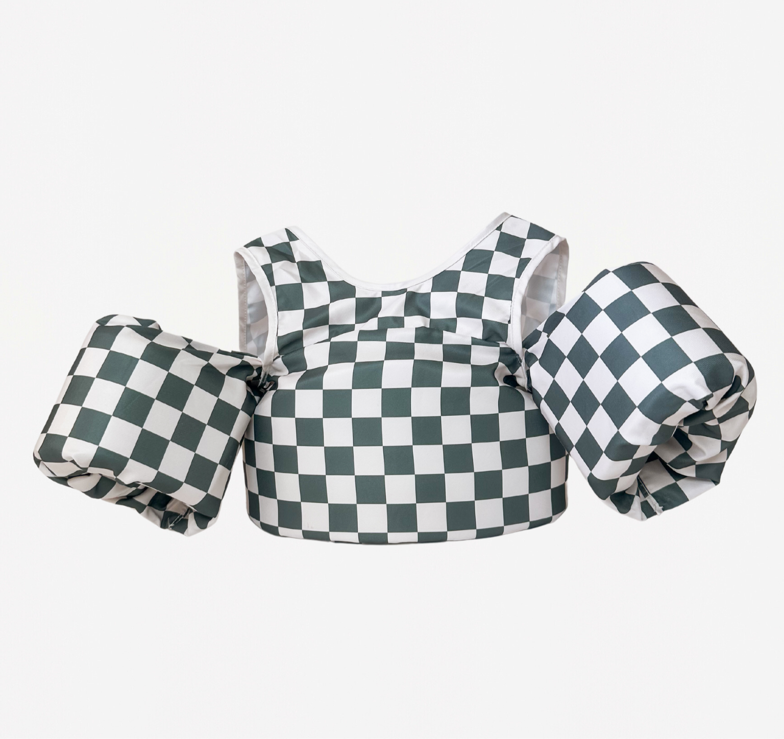 Checkered Floatie Vest