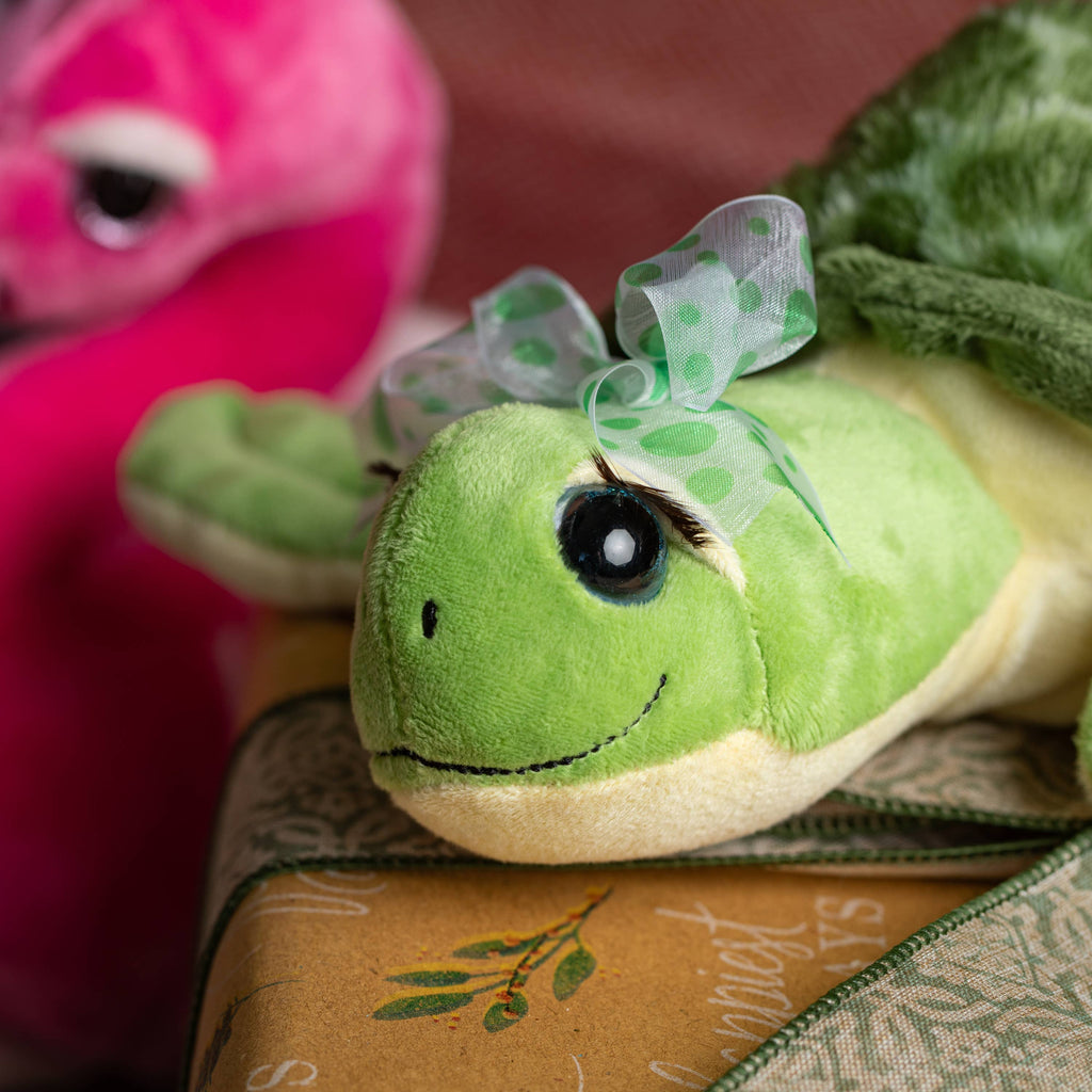 12" Lash'z Sea Turtle Green Plush