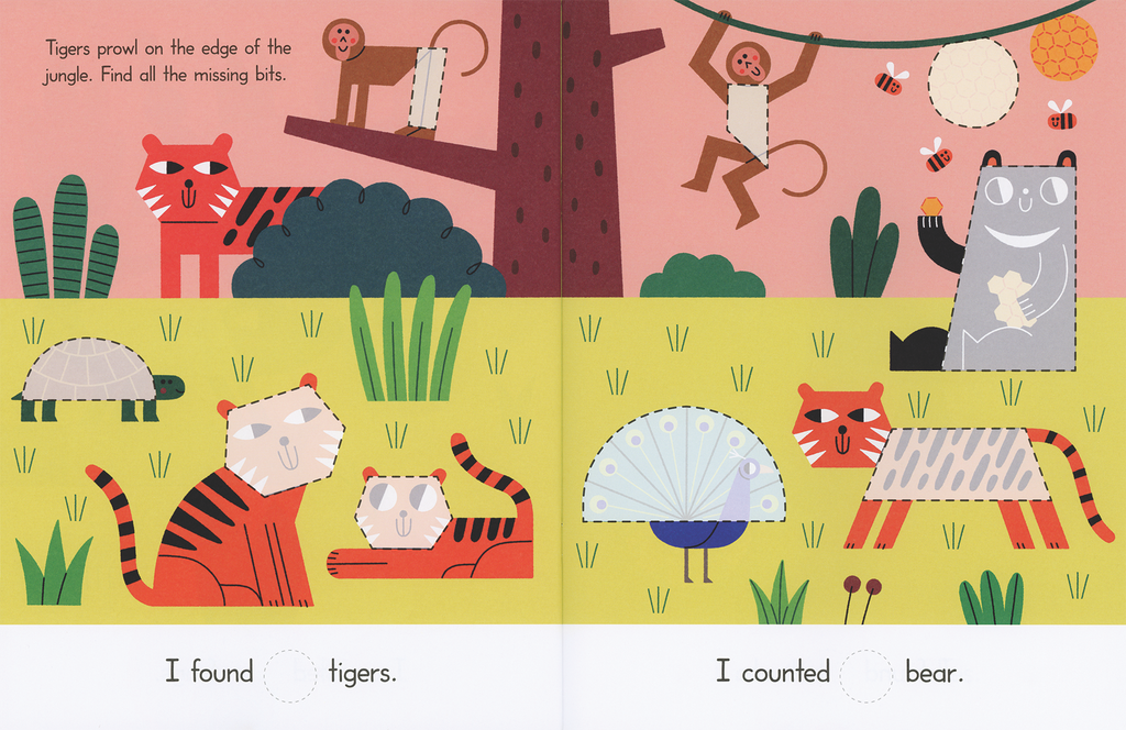 Missing Bits Stickers: Jungle
