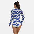 Teens Long Sleeve Period Swimsuits UPF50+