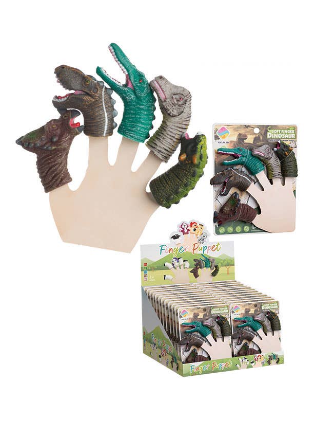Dinosaur Finger Puppet Set