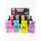 Glittered Gummy Bear Squishy Toy