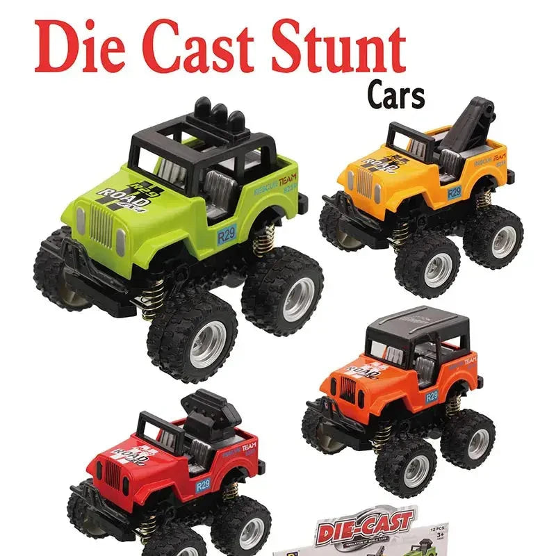 Die Cast Stunt Cars