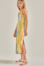 Tie Dye Cami Maxi Dress