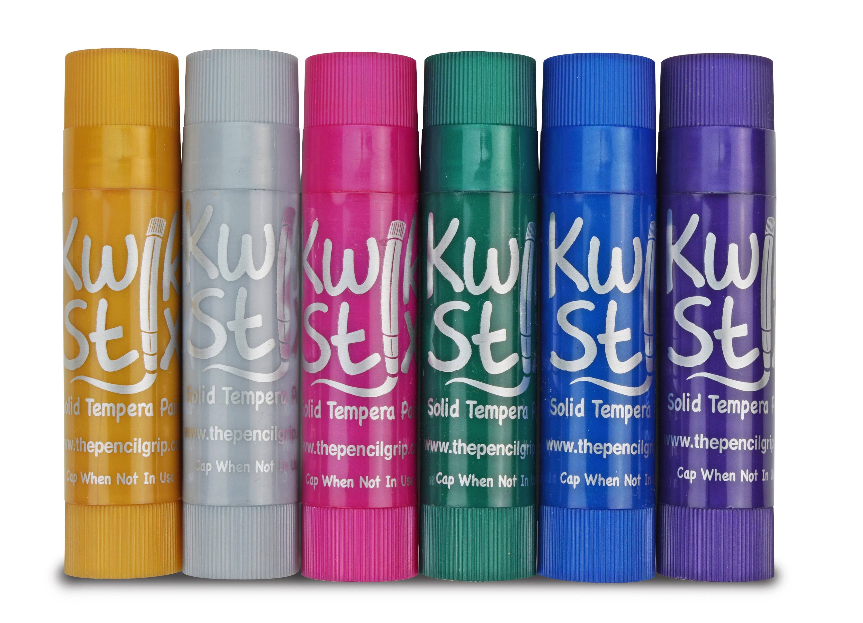 KwikStix Tempera Paint - 12 Metalix Colors TPG-614