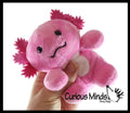 Cute Small 5" Axolotl Plush Stuffed Animals- Adorable Wa