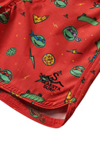 Seaesta Surf x Teenage Mutant Ninja Turtles® Turtle Power Boardshorts / Raph Red