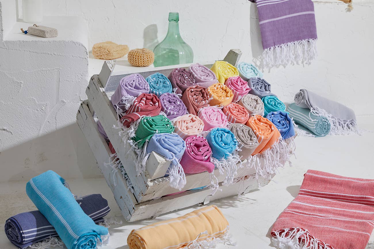 Turkish Beach Towels  - Purple