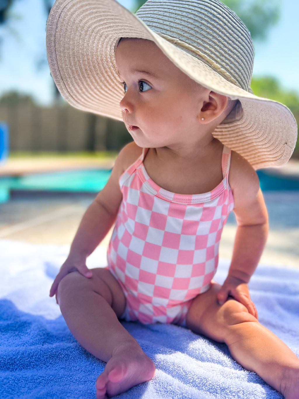 Strawberry Shortcake Checker / Marina Swim