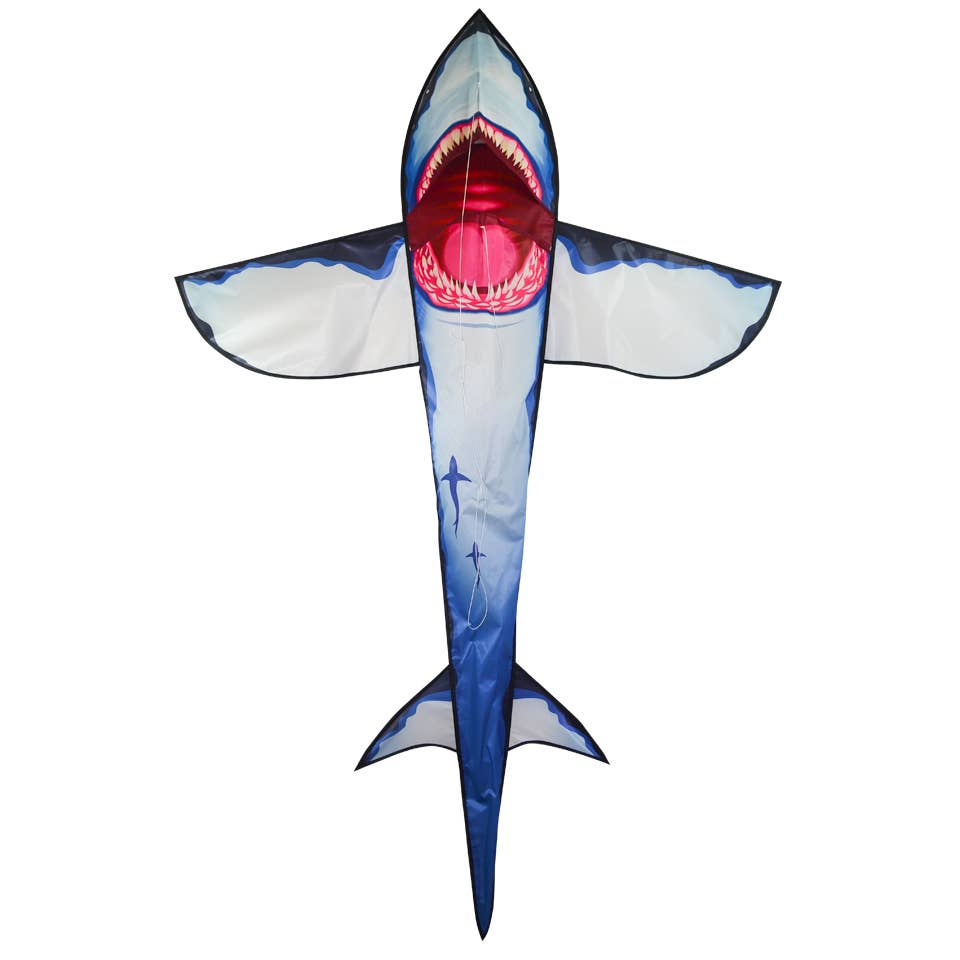 7.5' Great White 3D Shark Kite