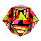 Shashibo Stained Glass Magnetic Puzzle Cube STEM STEAM MESH