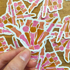 Skeleton Shaka Sticker
