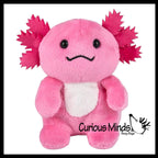 Cute Small 5" Axolotl Plush Stuffed Animals- Adorable Wa