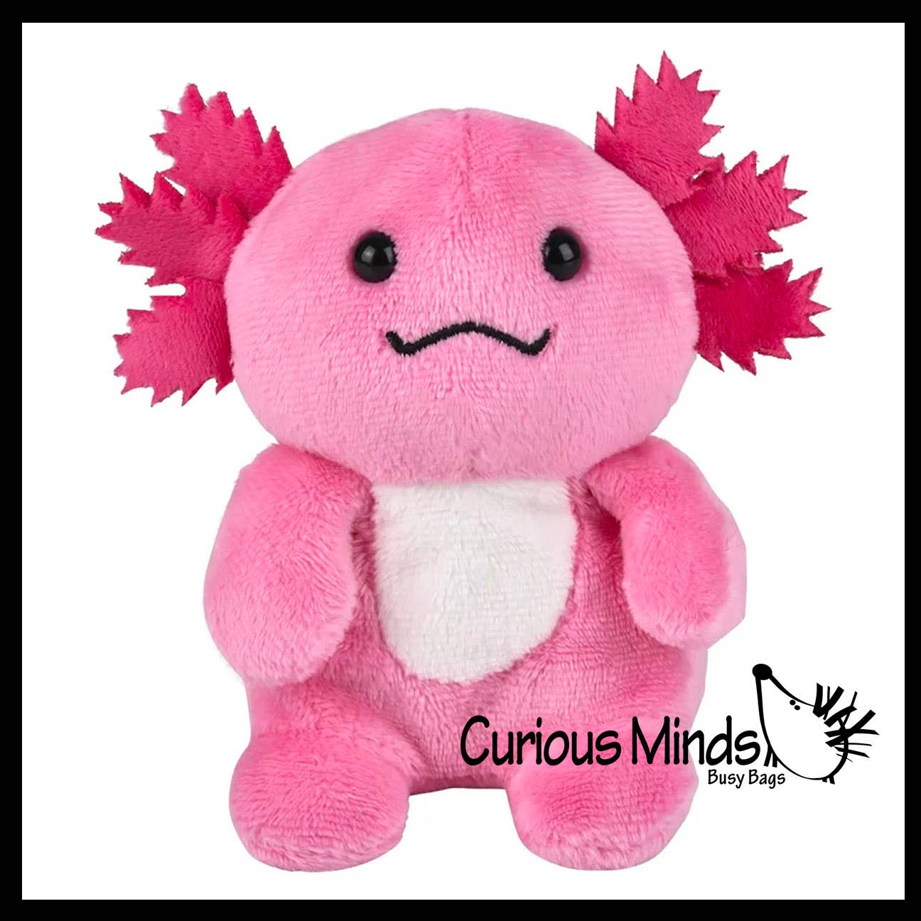 Cute Small 5" Axolotl Plush Stuffed Animals- Adorable Wa