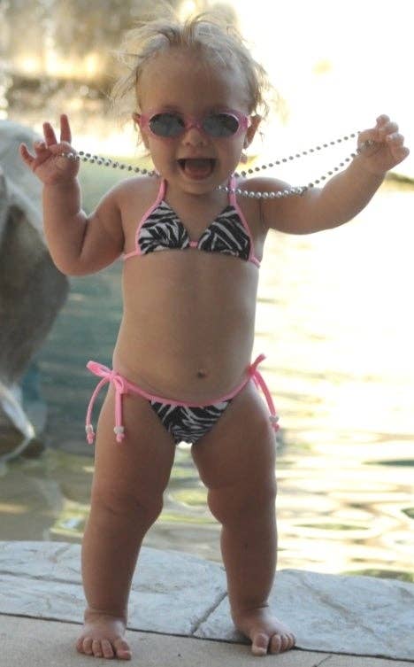 Zebra bikini