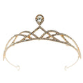 Gold Dainty Tiara - style 77