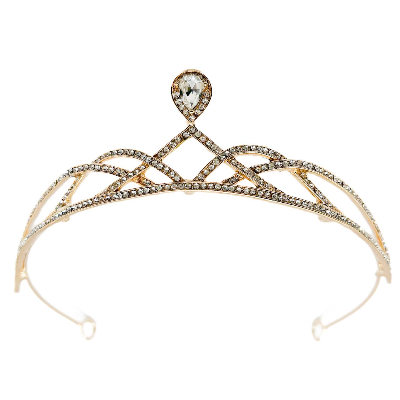 Gold Dainty Tiara - style 77