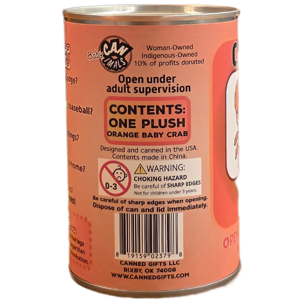 Canned Baby Crab