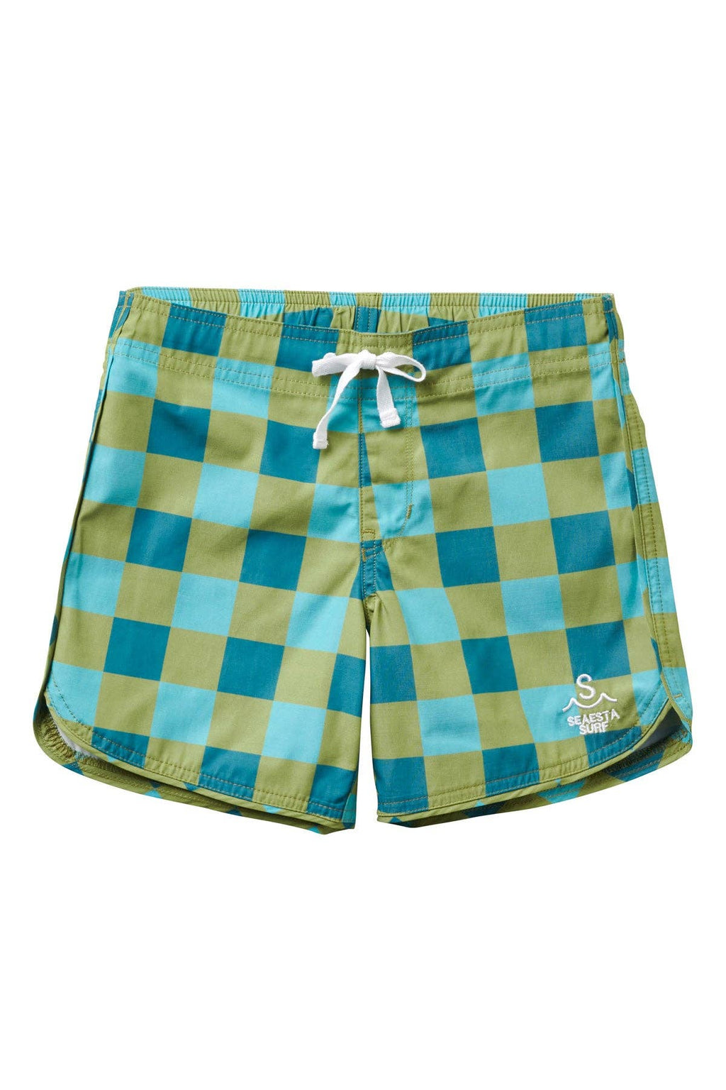 Seaside Gingham / Sea Moss / Boardshorts