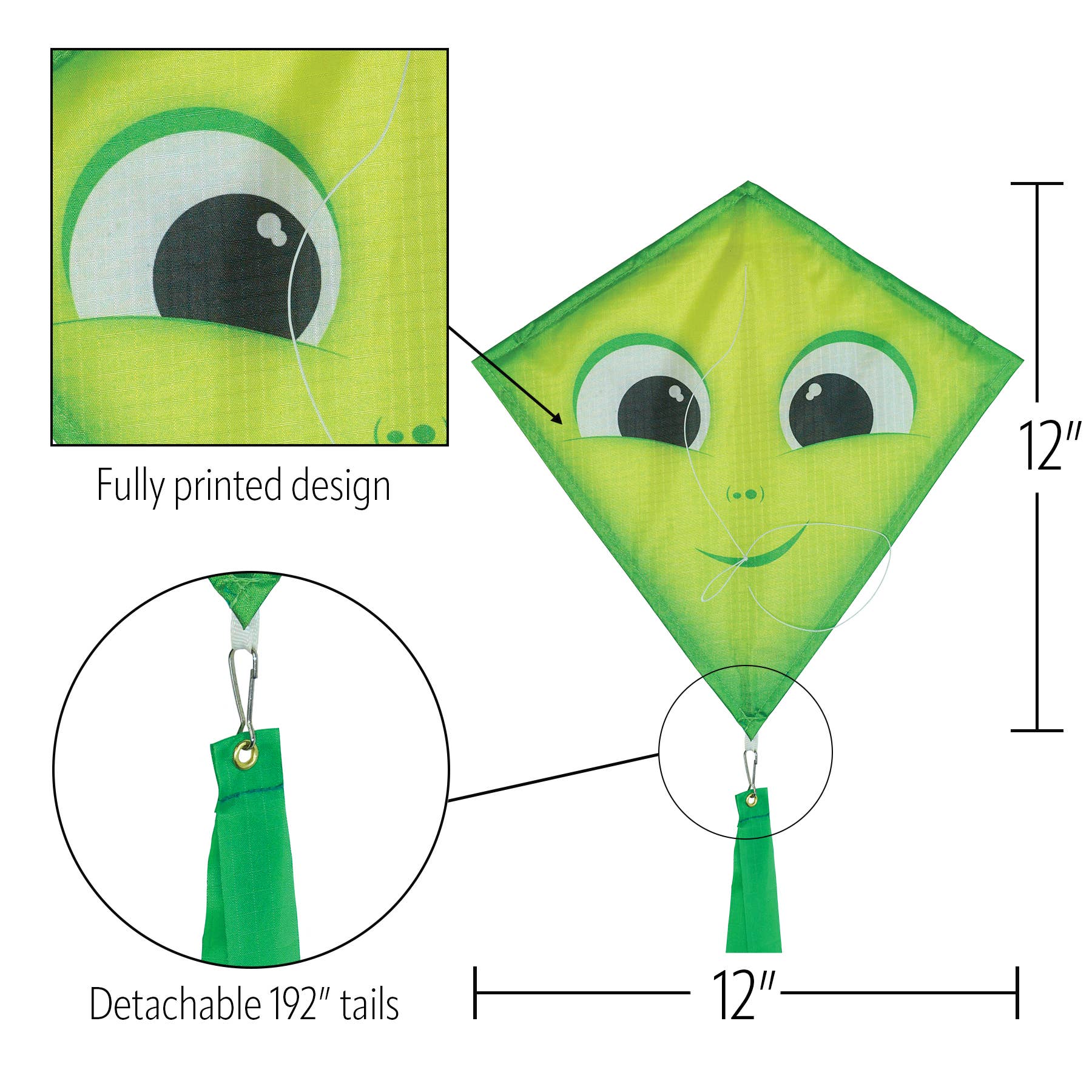 12" Diamond Kite