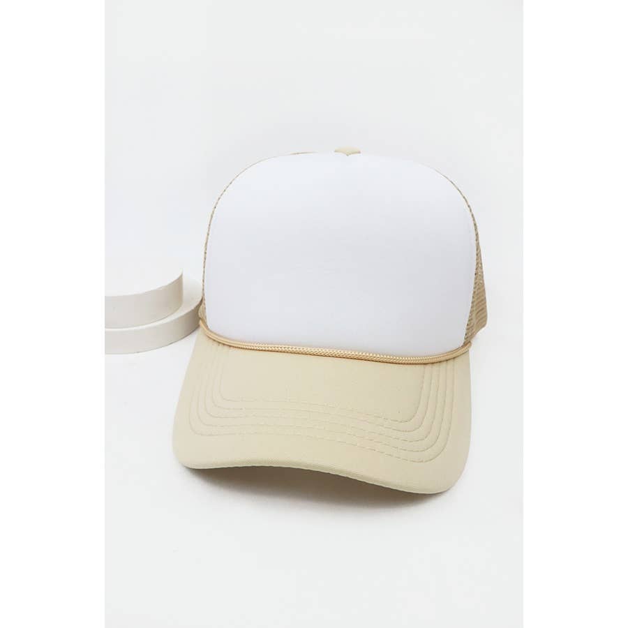 Two Tone Trucker Hat