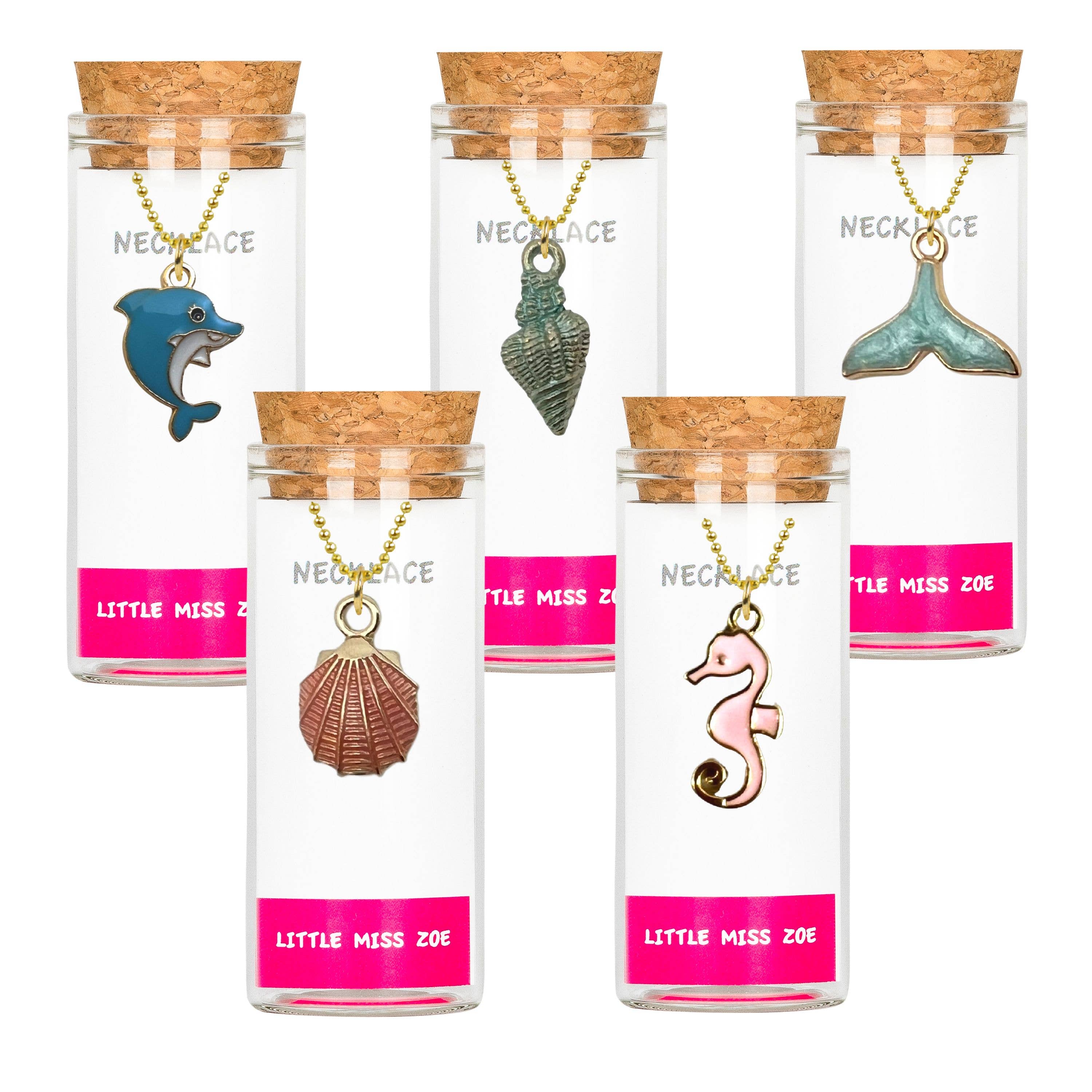 Charm Bottle Necklaces