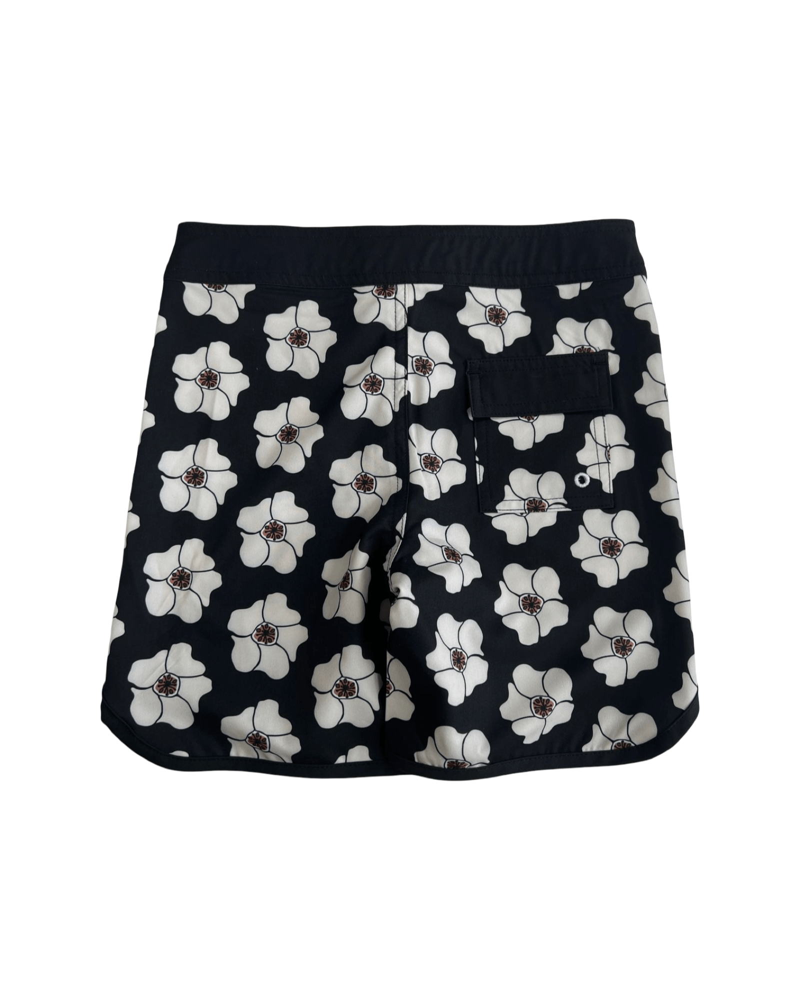 Kid’s Retro Boardshorts in Lima Flower