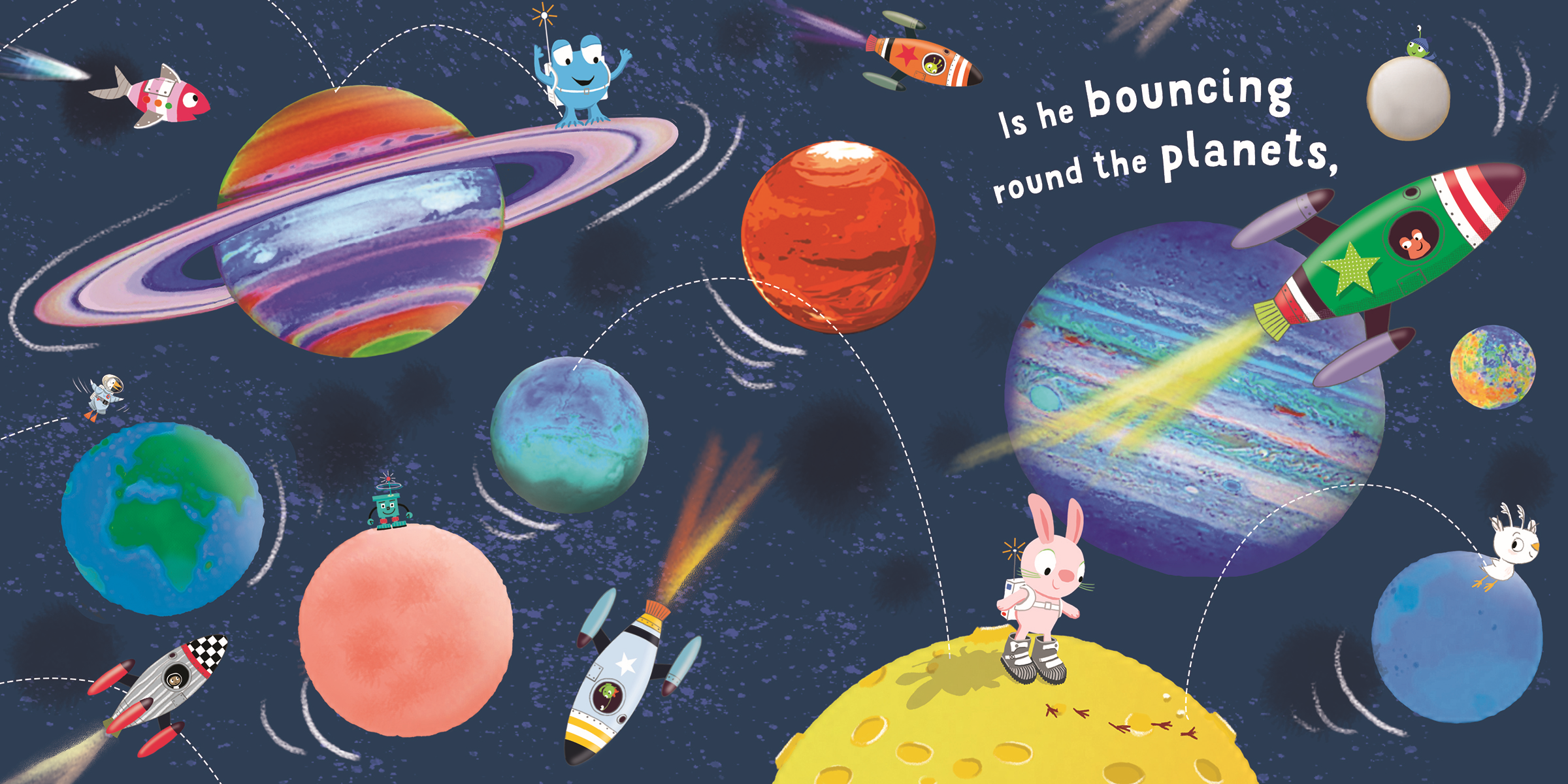 Gregory Goose Is on the Loose! On the Moon