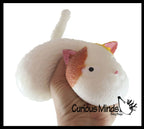 Angry Cat Soft Fluff Doh - Filled Squeeze Stress Balls  -