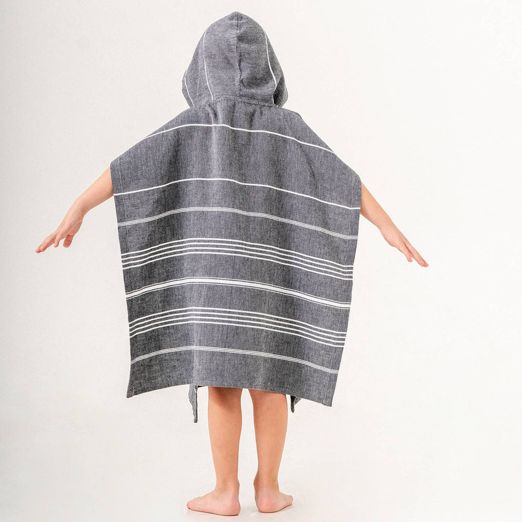 Kids Hooded Poncho - Beach Towel