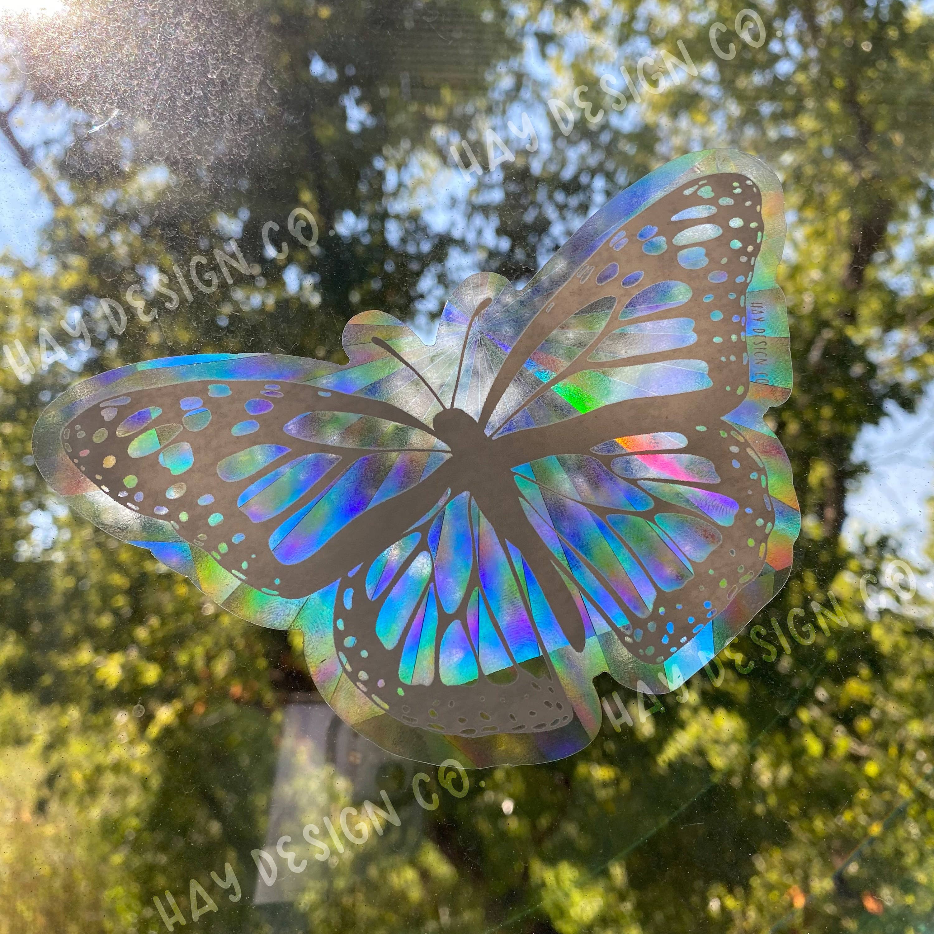 Monarch Butterfly Suncatcher Window Decal