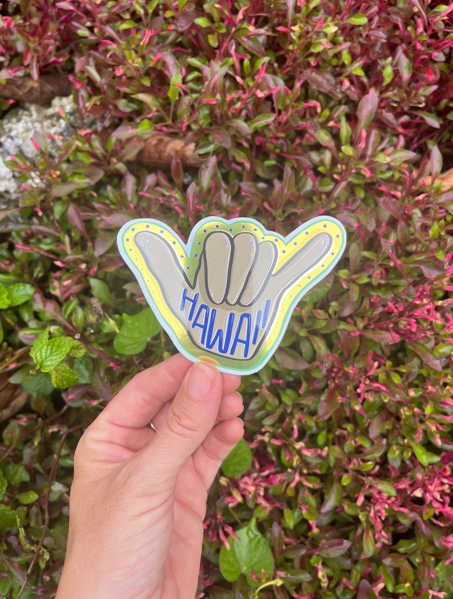 Shaka Sticker