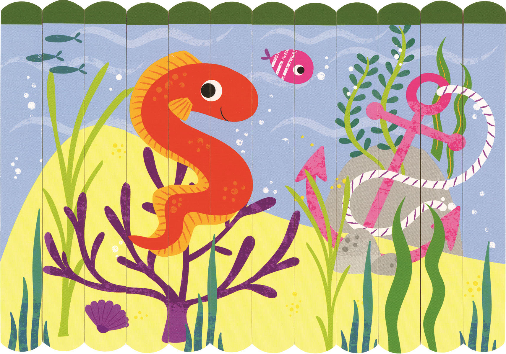 Puzzle Sticks, Ocean