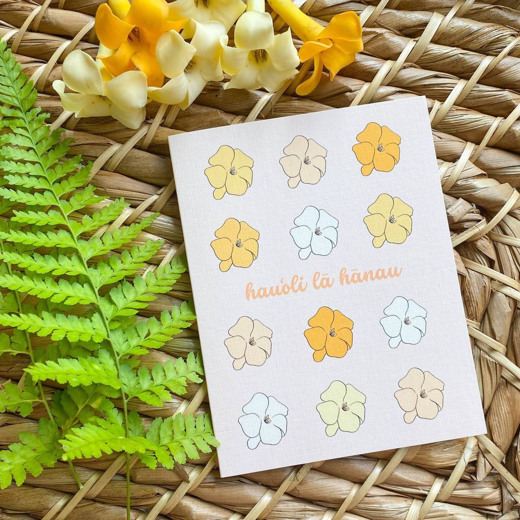 Puakenikeni - Hawaiian Birthday Card