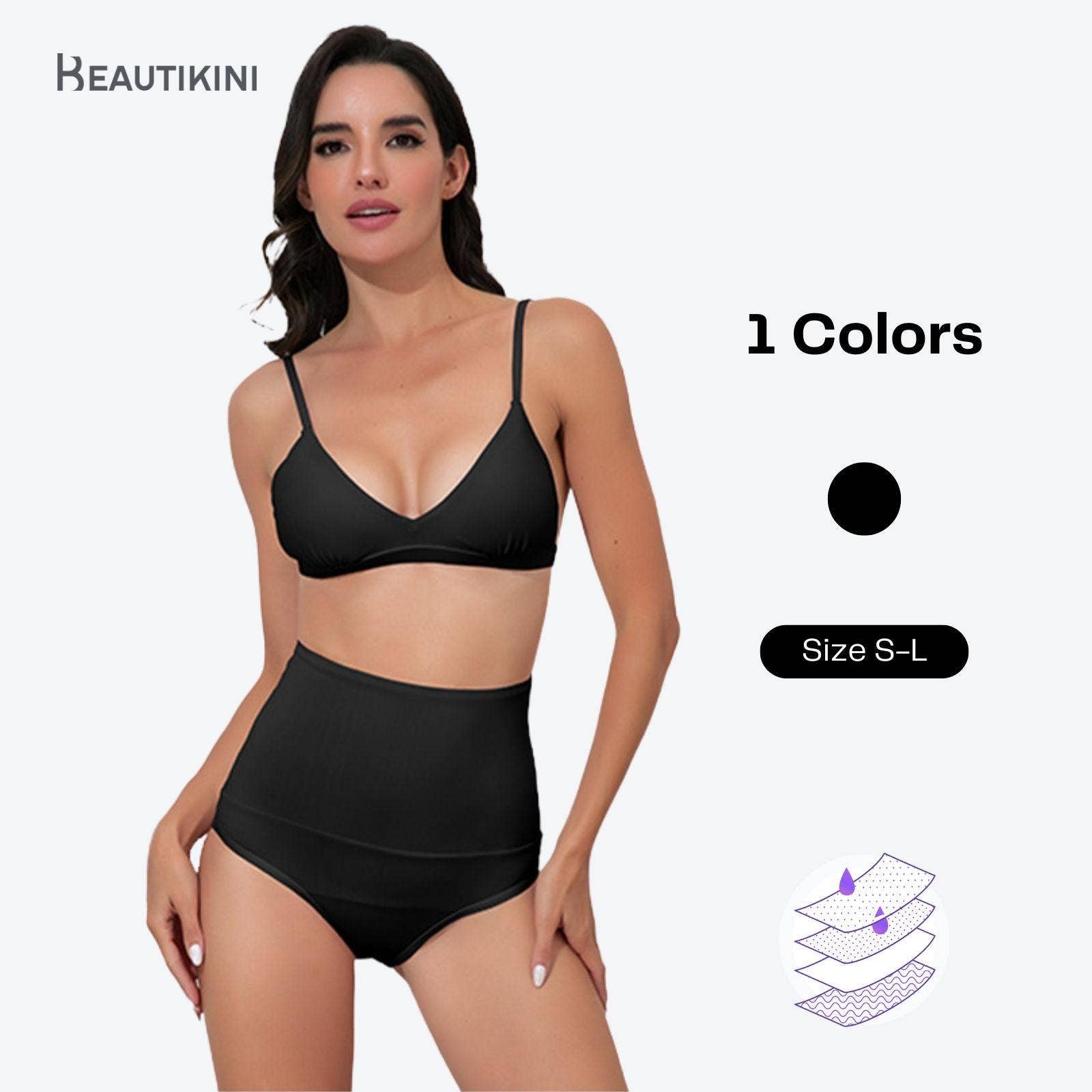 Period Swimwear High-Waist Bottoms