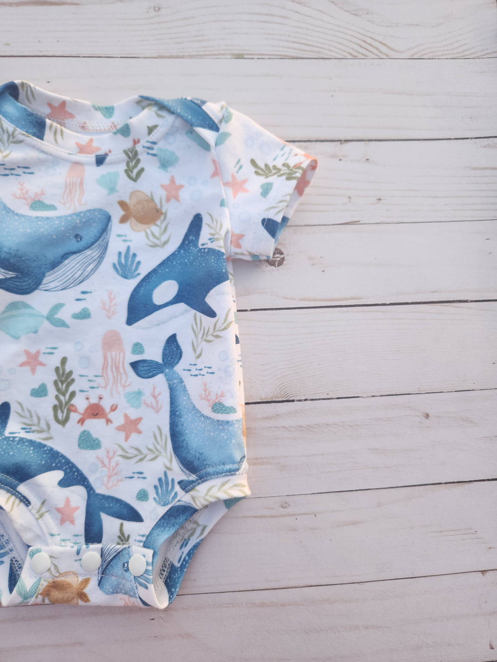 Infant Whale Bodysuit