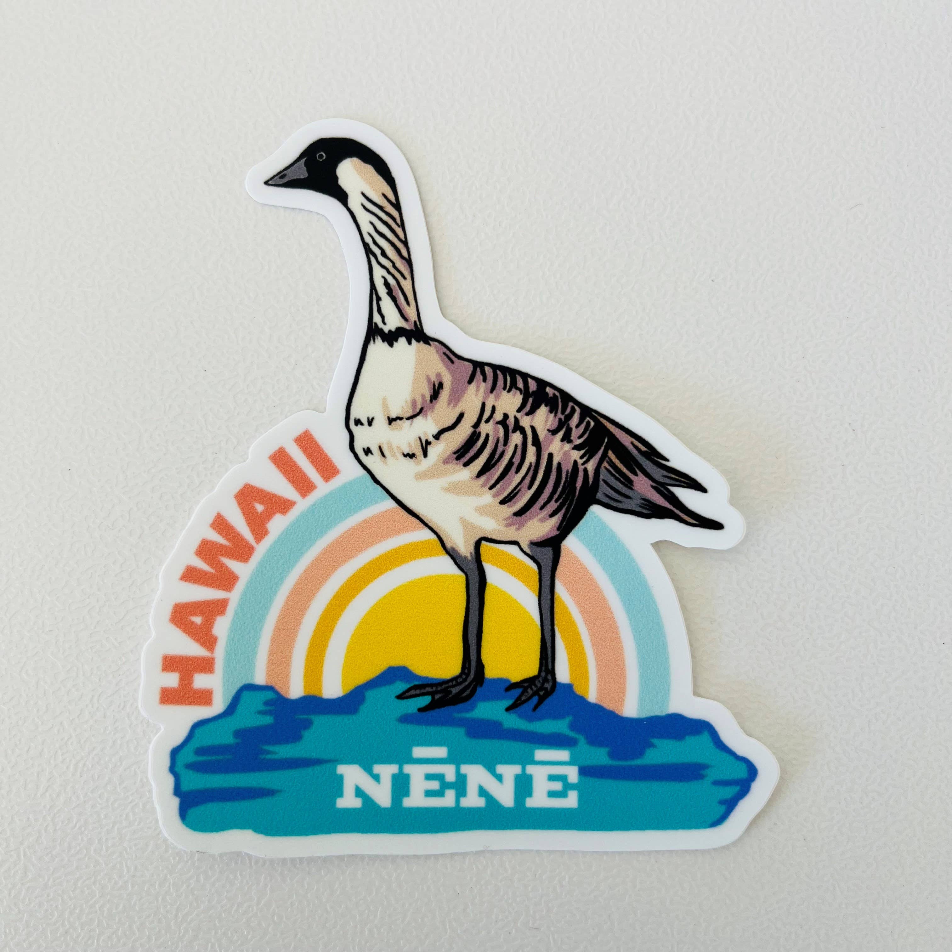 Rainbow Nene Sticker